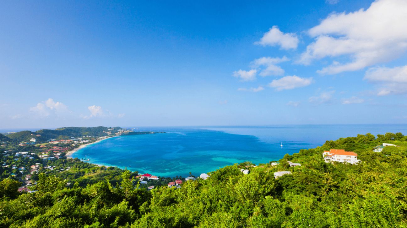 Bãi biển xinh đẹp tại Caribbean